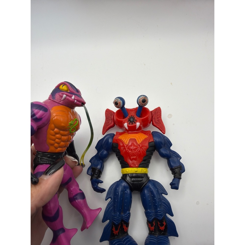 Vintage 1984 Masters of the Universe Collectors Case & Action Figure Lot Mattel - Picture 11 of 16
